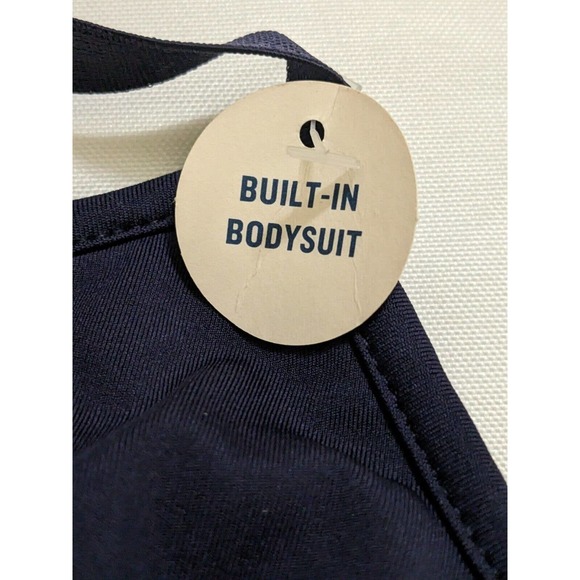 Tommy Bahama Blue Tennis Dress Racerback Pleated Skirt L Large New Skort UPF 50 - Picture 9 of 10